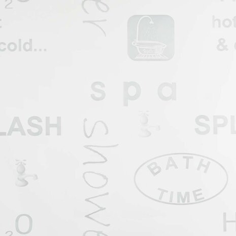 Rolgordijn voor douche 140x240 cm splash 6