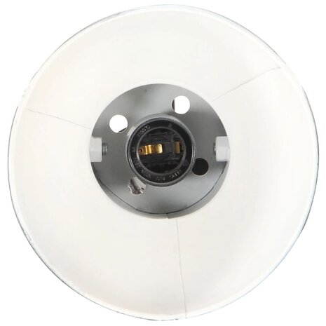 Vloerlamp met 2 lampenkappen E27 gietijzer zwart 7