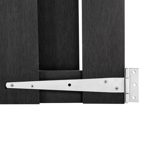 Poort 100x80 cm HKC grijs 5