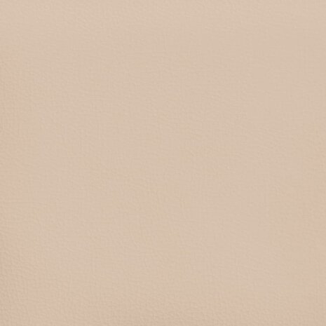 Bankje 100x30x30 cm kunstleer cappuccinokleurig 6