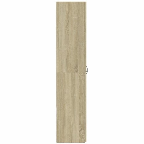 Archiefkast 60x32x153 cm bewerkt hout sonoma eikenkleurig 5
