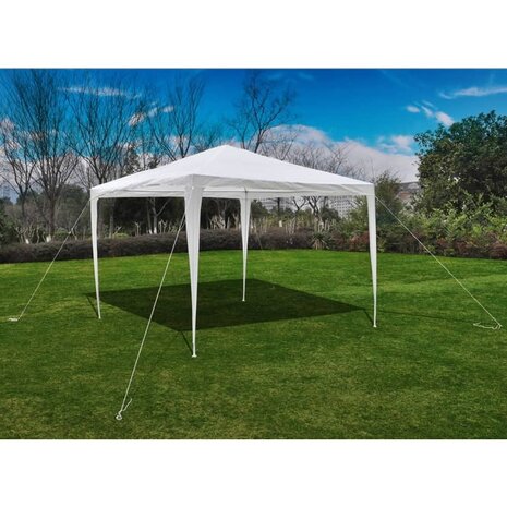 Tuinprieel met piramidedak 3x3 m 5