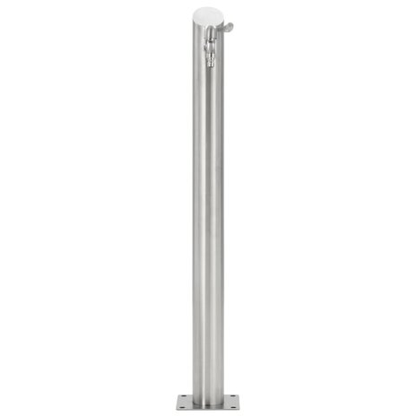 Tuinwaterkolom rond 95 cm roestvrij staal 4