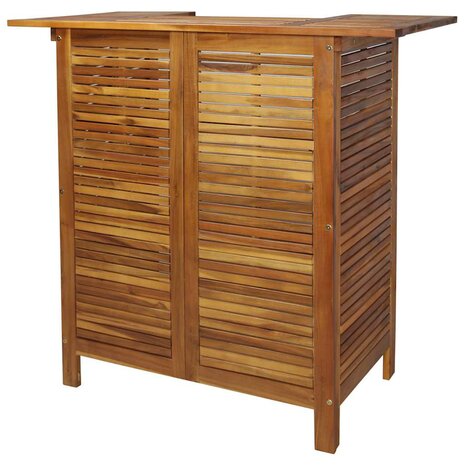 Bartafel 110x50x105 cm massief acaciahout 2