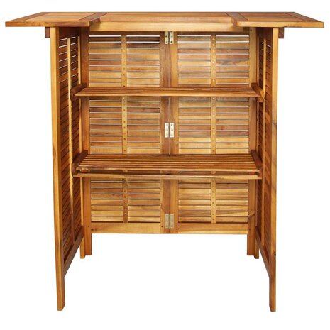 Bartafel 110x50x105 cm massief acaciahout 5