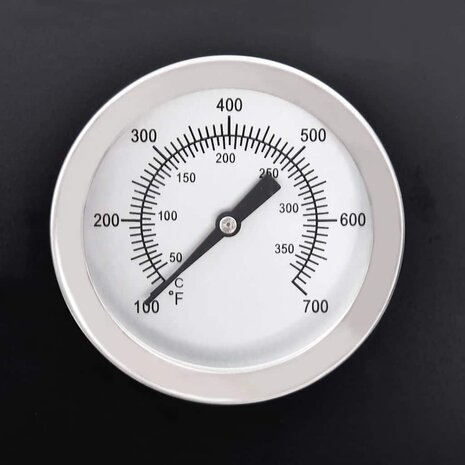 Barbecuevat met wielen en schappen 115x85x95 cm staal zwart 7