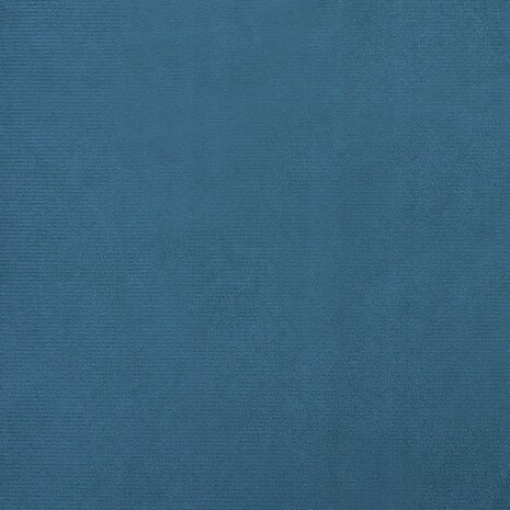 Kinderbank 70x45x33 cm fluweel blauw 6