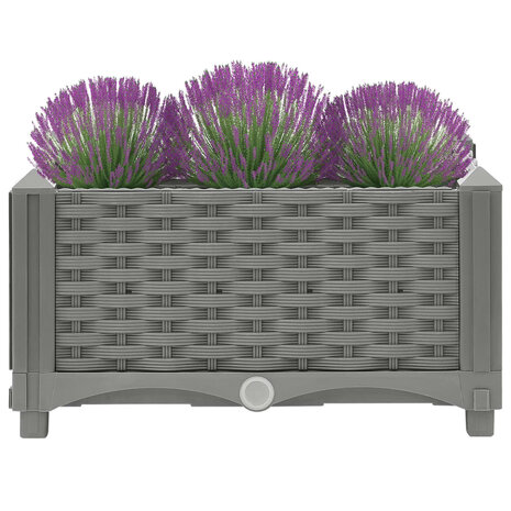 Plantenbak verhoogd 40x40x23 cm polypropeen 3