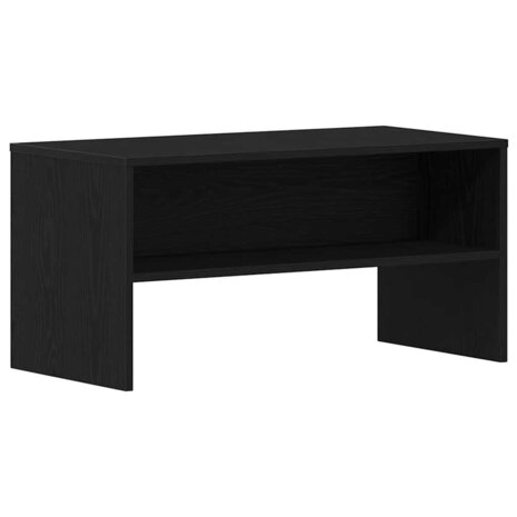Tv-meubel 80x40x40 cm spaanplaat zwart eikenkleurig 2