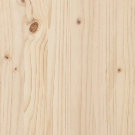 Bedframe extra lang zonder matras massief grenenhout 100x220 cm 8
