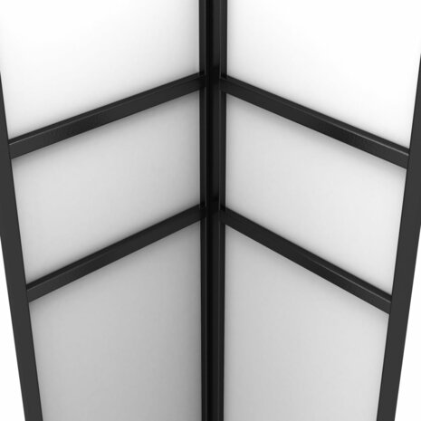 Prieel met dubbel dak 3x3 m wit 5