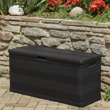 Tuinbox 117x45x56 cm zwart 5