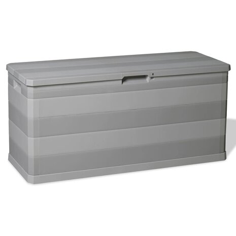 Tuinbox 117x45x56 cm grijs 1