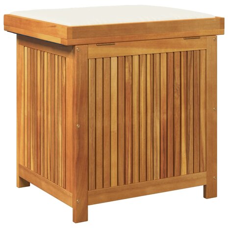 Kussenbox voor buiten 60x50x61 cm massief acaciahout 7