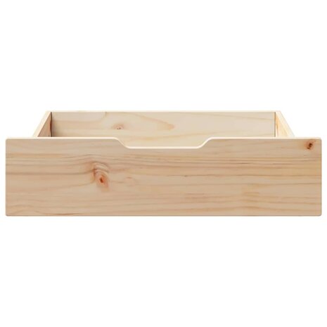 Bedlades 2 st met wieltjes 65x55x17 cm massief grenenhout 3