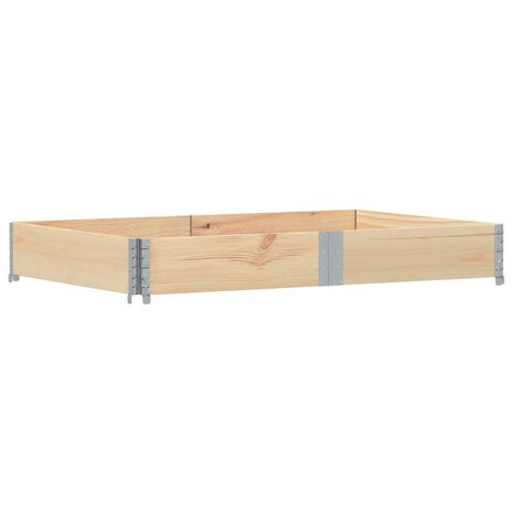 Palletopzetrand 150x100 cm massief grenenhout 2