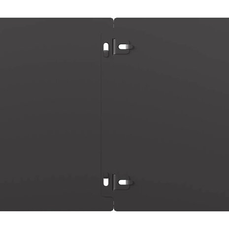 Gazonranden 10 st 20x103 cm koudgewalst staal zwart 7