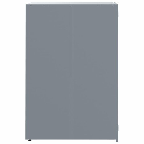 Containerberging voor 2 containers 138x79x117 cm staal grijs 6