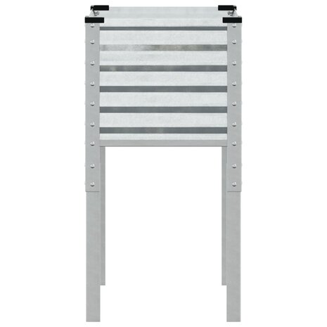 Plantenbak 45x45x88 cm gegalvaniseerd staal 5