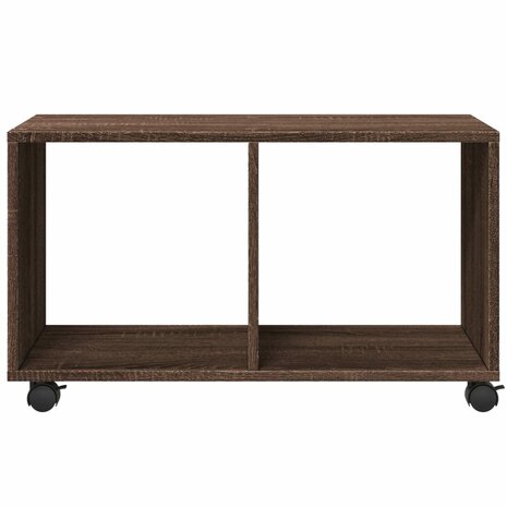 Rolkast 72x33x42,5 cm bewerkt hout bruin eikenkleurig 5