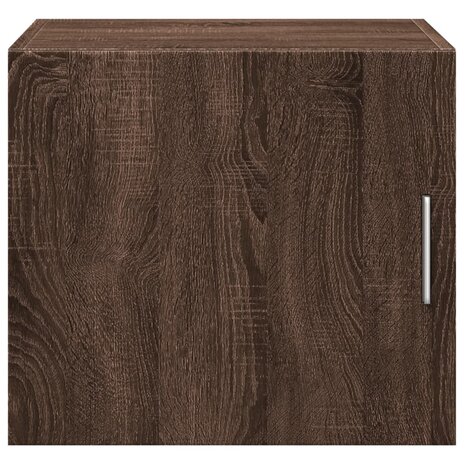 Wandkast 45x42,5x40 cm bewerkt hout bruin eikenkleurig 4