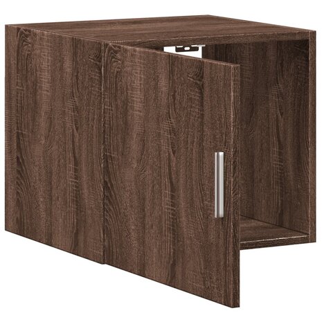 Wandkast 45x42,5x40 cm bewerkt hout bruin eikenkleurig 7