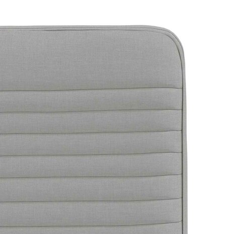 Eetkamerstoelen 2 st stof wolk grijs 7