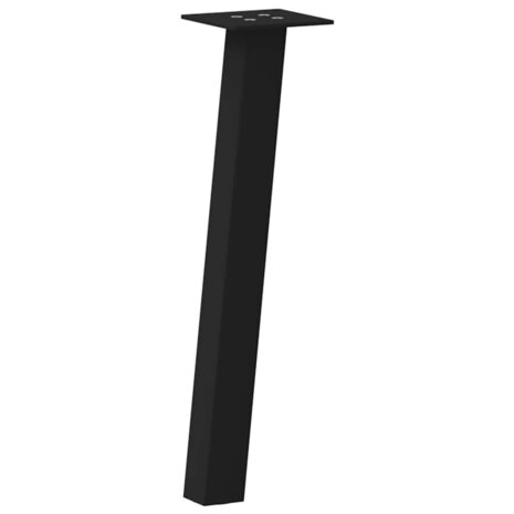 Salontafelpoten 4 st 30 cm staal zwart 2
