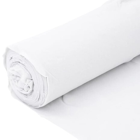 Geotextielmembraan 1x50 m polyestervezel wit 8