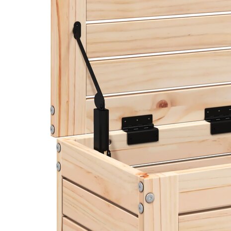 Tuinvoetenbank 62x31,5x52 cm massief grenenhout 8