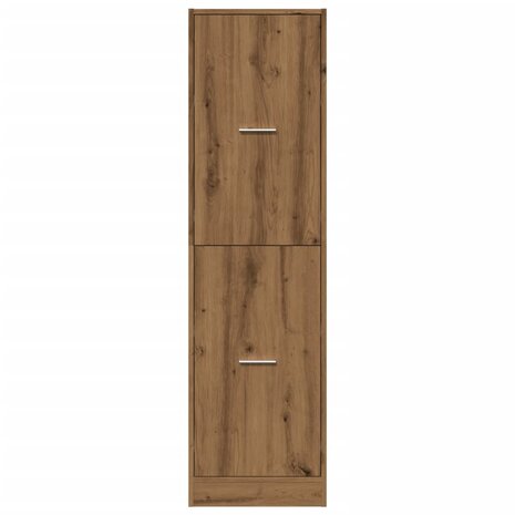 Apothekerskast 40x41x144,5 cm bewerkt hout artisanaal eiken 5