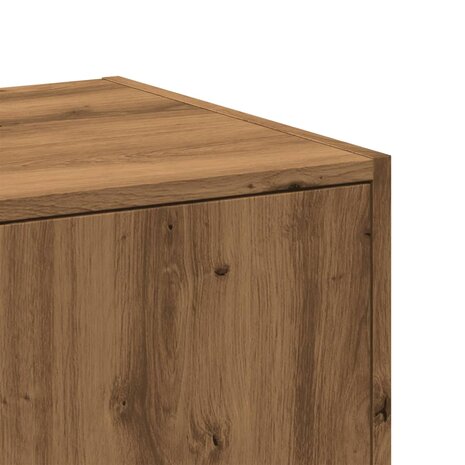Apothekerskast 40x41x144,5 cm bewerkt hout artisanaal eiken 8