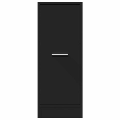 Apothekerskast 30x41x77,5 cm bewerkt hout zwart 5