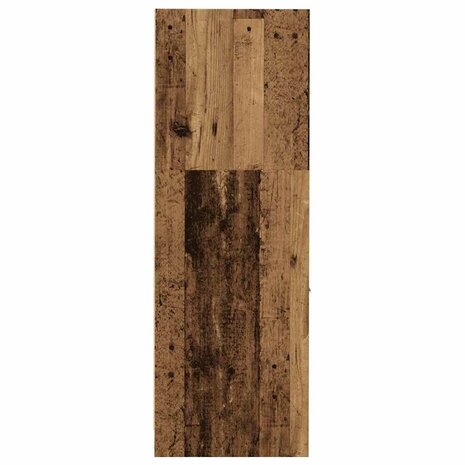 Apothekerskast 30x41x118 cm bewerkt hout oud houtkleurig 6