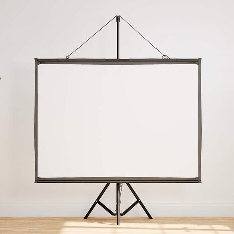 Projectiescherm met statief 72 inch 4:3 3