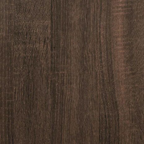 Tv-meubel 60x31x39,5 cm bewerkt hout metaal bruin eikenkleurig 9