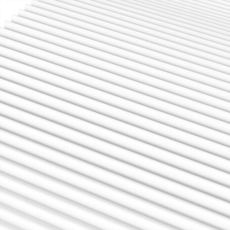 Schuimmatras hardheid H2 H3 90x200 cm wit 6