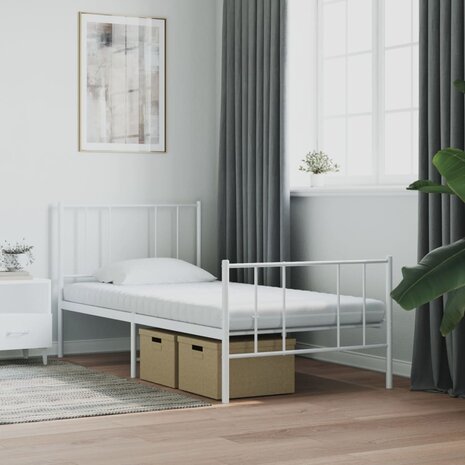 Schuimmatras 7 zones hardheid 20 ILD 90x190 cm wit 2