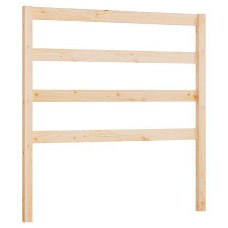 Hoofdbord 95x4x100 cm massief grenenhout 2