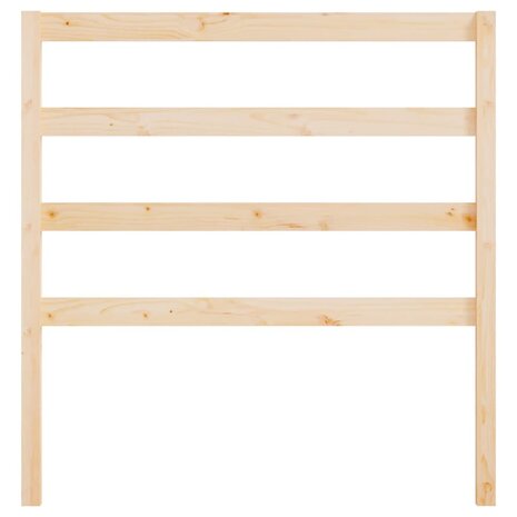 Hoofdbord 95x4x100 cm massief grenenhout 4