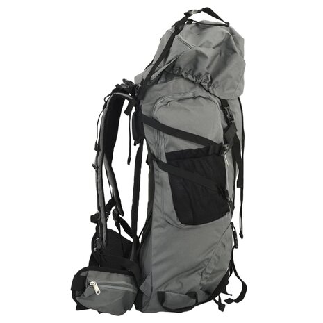 Wandelrugzak 100 L oxford stof grijs 2