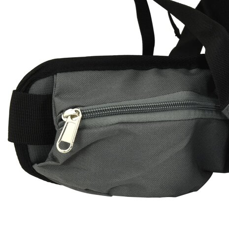 Wandelrugzak 100 L oxford stof grijs 5