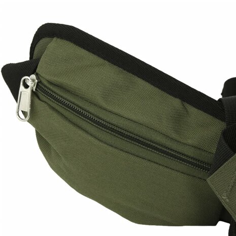 Wandelrugzak 100 L oxford stof legergroen 5