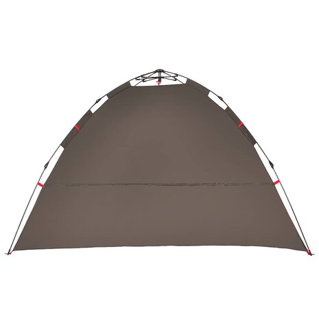 Tent 4-persoons snelontgrendeling bruin 7
