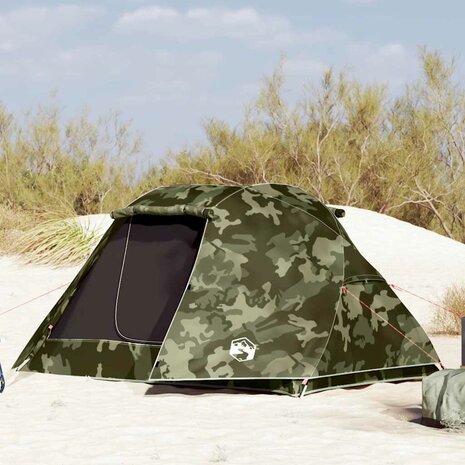 Vistent 3-persoons camouflage waterdicht 1