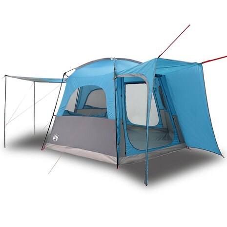 Autotent 4-persoons waterdicht blauw 2