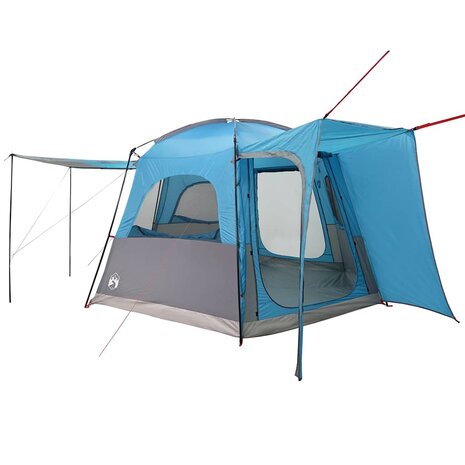 Autotent 4-persoons waterdicht blauw 3