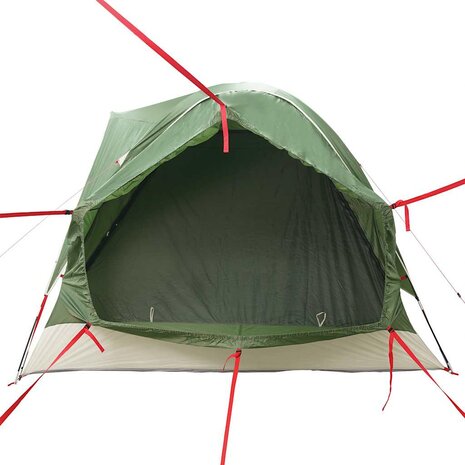 Autotent 4-persoons waterdicht groen 8