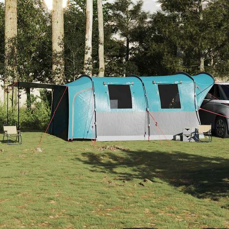 Autotent 4-persoons waterdicht blauw 3