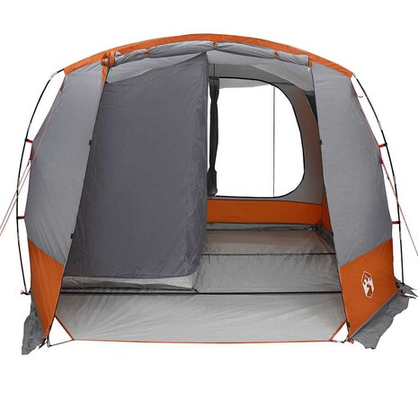 Autotent waterdicht grijs en oranje 5